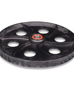 Corner wheel PA6 GF30 DR850/TF-D45 incl ball bearing +pusher